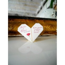 coeur-origami-graines-fleurs-sachets-romantique-agapanthe-violet-rose-mariage-original-3d-cadeaux-invites