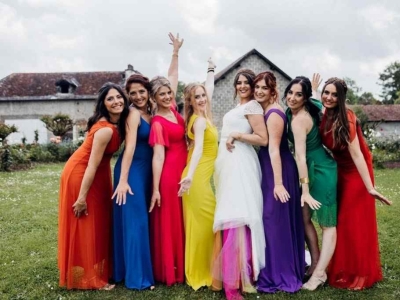 Un mariage haut en couleurs dans le Bearn